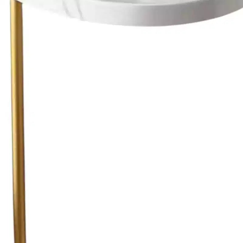 Nickel Iron Round Drum End Tables