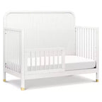 Lit de bébé convertible 4-en-1 - Blanc chaud