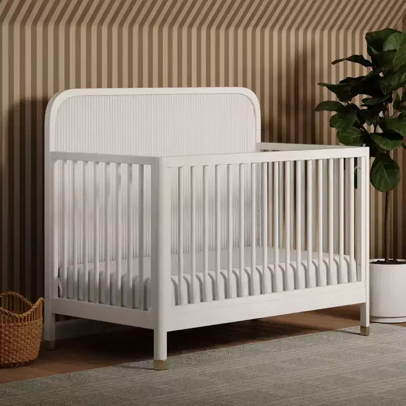 4-in-1 Convertible Crib - Warm White