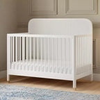 Lit de bébé convertible 4-en-1 - Blanc chaud