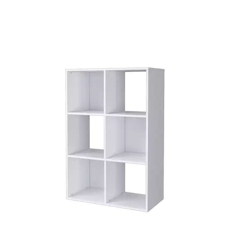 34.96 in. Tall Wood 3-Shelf Etagere Bookcase