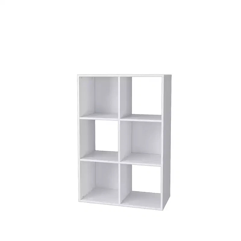 34.96 in. Tall Wood 3-Shelf Etagere Bookcase