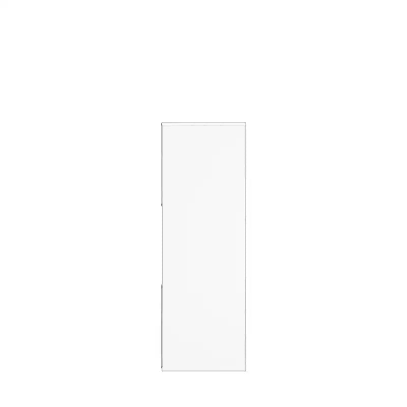 34.96 in. Tall Wood 3-Shelf Etagere Bookcase