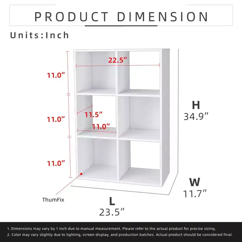 34.96 in. Tall Wood 3-Shelf Etagere Bookcase
