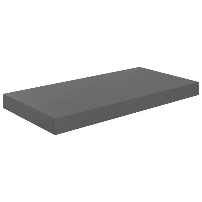 Wall Shelf High gloss grey Honeycomb MDF, metal