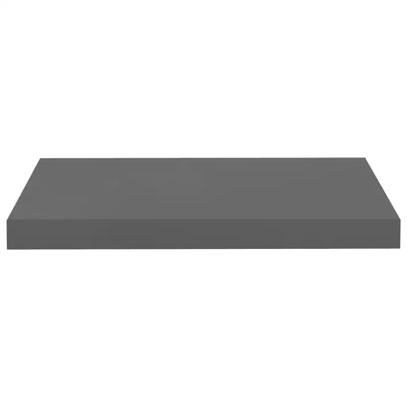 Wall Shelf High gloss grey Honeycomb MDF, metal
