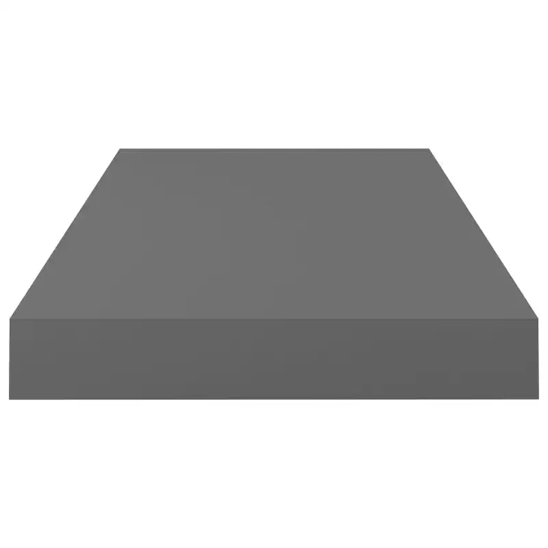 Wall Shelf High gloss grey Honeycomb MDF, metal