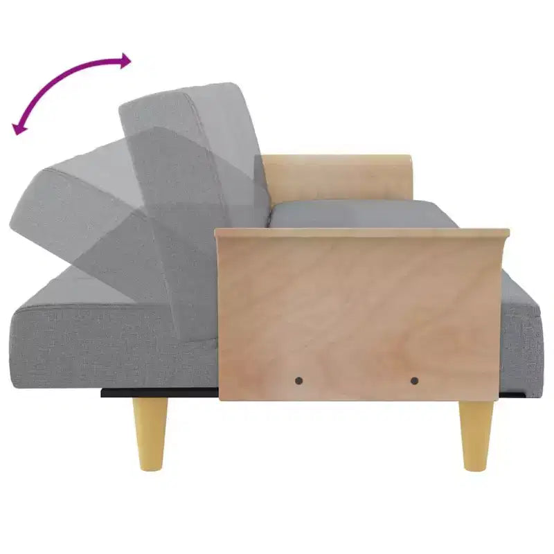 Sofa Bed Sleeper Sofa Couch Bed Settee for Living Room Settee Fabric