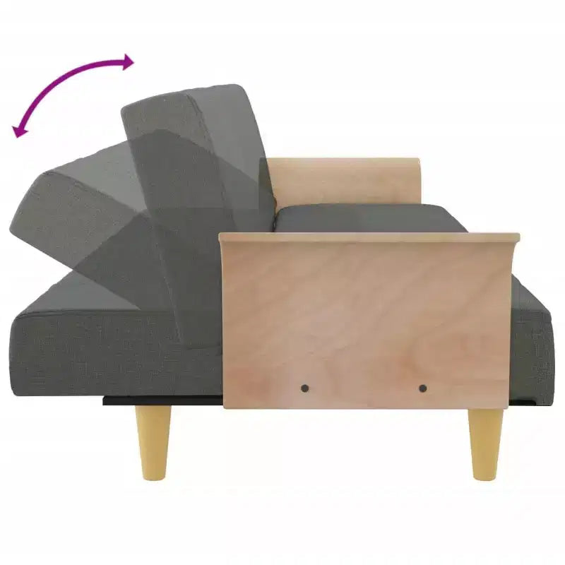 Sofa Bed Sleeper Sofa Couch Bed Settee for Living Room Settee Fabric
