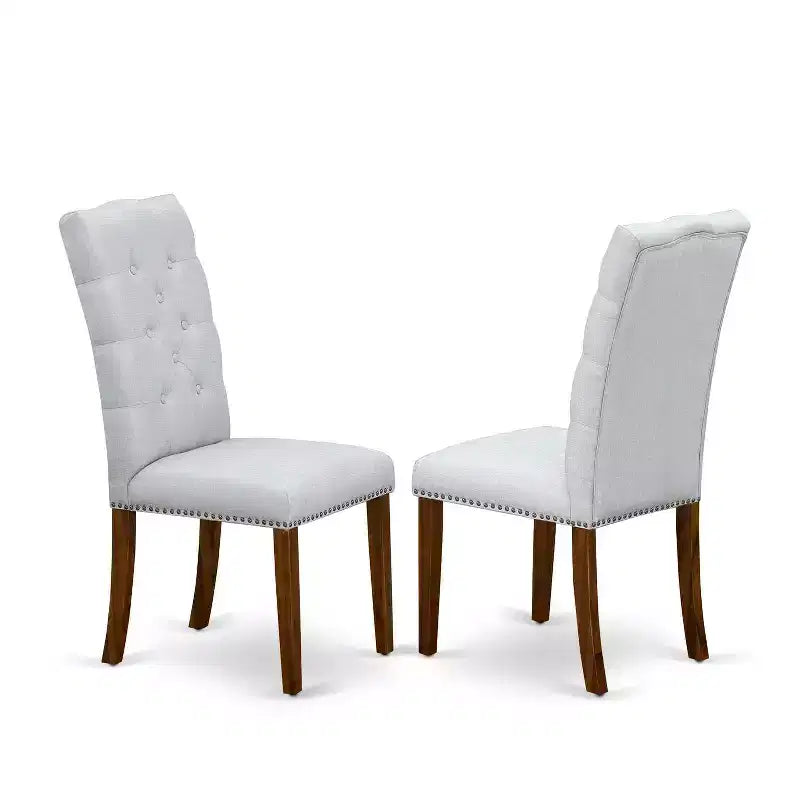 3-Pc Natural Oil Finish Solid Wood Top - Round Dining Room - Seats 4