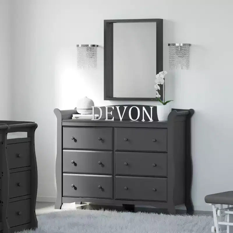 6-Drawer Double Dresser