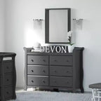 Commode double à 6 tiroirs