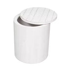 Table d'appoint ronde « Modern Farmhouse »