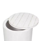 Table d'appoint ronde « Modern Farmhouse »