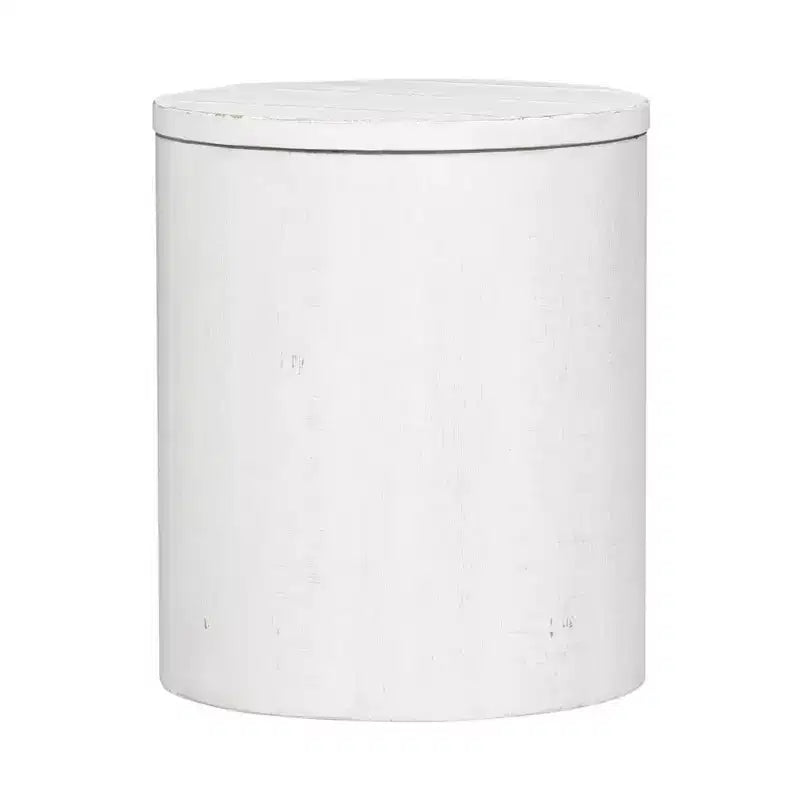 Modern Farmhouse Drum End Table