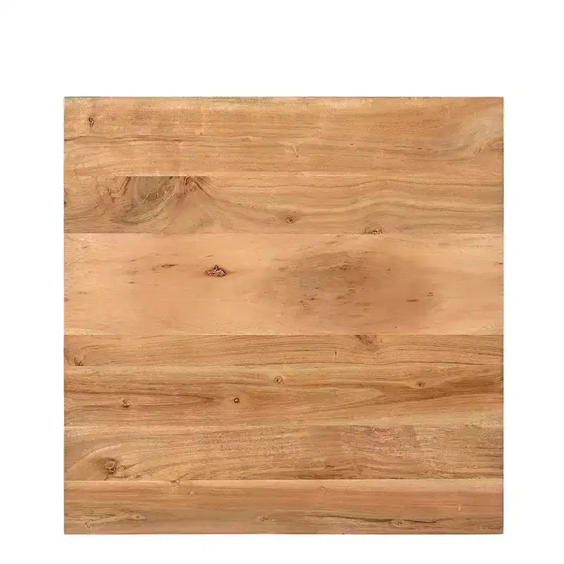 Solid Wood Modern Angled End Table