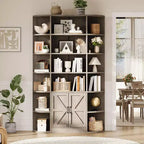 Étagère de style rustique moderne pour bureau ou salon