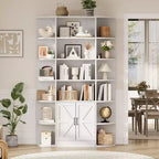 Étagère de style rustique moderne pour bureau ou salon