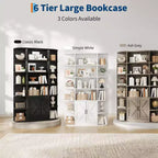 Étagère de style rustique moderne pour bureau ou salon